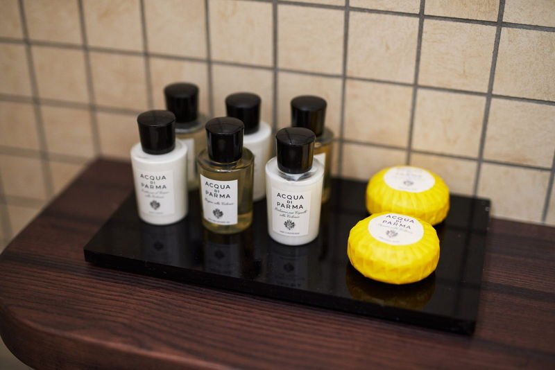 Luxury bathroom amenities